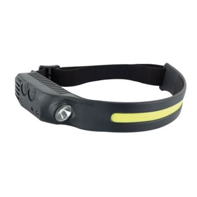 Latarka czołowa czołówka LUME LED 1W+3W 6500K b. zimna USB-C 800mAh IDEUS (04868)